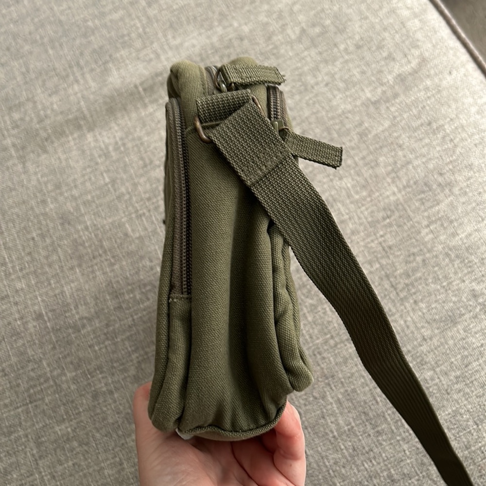 Military Patchwork Crossbody Camera Bag - image 6